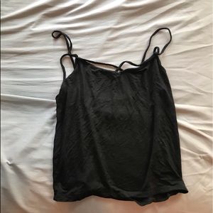black crop top
